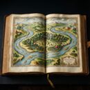 В Библии 1599 года нашли карту с предполагаемым местом Эдемского сада